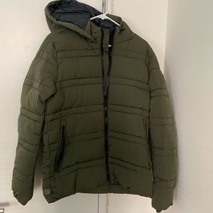 Quilted puffer jacket